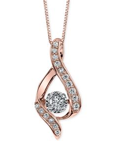 A ribbon of 14k gold, rose gold or white gold encapsulates this dazzling diamond necklace with (3/8 ct. t.w.) with round-cut diamond accents throughout the drop pendant. Diamond Ribbon, Jewelry Brands, Diamond Jewelry Designs, Shop Jewelry, Drop Pendant, Round Cut Diamond, Jewelry Branding, Diamond Pendant, Gold Rose