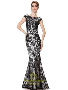 Formal Mermaid Silhouette Dresses, Fitted Mermaid Silhouette Evening Dress For Formal Events, Formal Fitted Mermaid Dress, Fitted Mermaid Banquet Dress, Fitted Lace Mermaid Dress, Black Fitted Mermaid Dress, Fitted Black Mermaid Dress, Fitted Mermaid Silhouette Evening Dress, Fitted Mermaid Silhouette Evening Dress For Wedding