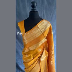 Our exquisite mustard yellow pure chinya katan silk Saree. Delicately finished with tassels on the pallu. Blouse: mustard yellow katan silk [unstitched]   Silk mark certification ☑️ Fall ☑️ Pico ☑️ Ready to dispatch  Free delivery within UK  Worldwide shipping available  Next day delivery also available Yellow Cutdana Raw Silk Blouse Piece, Gold Raw Silk Pre-draped Saree For Festivals, Yellow Art Silk Traditional Wear For Transitional Season, Yellow Handloom Pre-draped Saree For Wedding, Transitional Yellow Art Silk Traditional Wear, Transitional Yellow Pre-draped Saree With Pallu, Yellow Art Silk Pre-draped Saree In Traditional Drape, Elegant Yellow Tussar Silk Blouse Piece, Yellow Self Design Blouse For Transitional Season