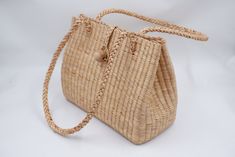 These bags would make terrific gifts, too! (start thinking about gifts for Mother's Day!) Our natural straw bags are all stylish and natural. Made of straw, with sophisticated craftmanship, is georgeous. Fabric lining. Excellent beach bag. We offer the Highest Quality and Lowest prices Guranteed!!  Detail++ Material: water hyacinth Closure: cream lining  Approx size : Wide 5.5 inches Length 12 inches Height 10 inches Drop length : 12 inches SHIPPING: We Ship from Thailand and will be SHIPPED via Elegant Natural Shoulder Bag For Vacation, Elegant Woven Bags For Vacation, Elegant Straw Bag With Braided Handles For Vacation, Elegant Handwoven Bags For Vacation, Elegant Everyday Straw Beach Bag, Elegant Natural Straw Tote Bag, Elegant Beige Basket Straw Bag, Elegant Straw Beach Bag For Everyday Use, Elegant Natural Beach Bag