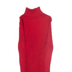 Item is in good used condition. >Size: M >Armpit To Armpit: 15" >Armpit To Cuff: 19" >Collar To Hem: 27" Red Ribbed Turtleneck Sweater, Fitted Ribbed Red Sweater, Fitted Red Ribbed Sweater, Roll Neck, Wholesale Shoes, Beauty Bag, Cardigan Coat, Coat Dress, Board Shorts