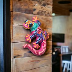 Talavera Hand-Painted Lizard Wall Art | Colorful Mexican Handcrafted Décor (Large) Painted Lizard, Artisan Decor, Tiki Art, Wall Art Colorful, Handcrafted Decor, Art Colorful, Mexican Folk Art, Cultural Heritage, Wall Sculptures