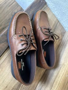 No. #063# NWOB Red Wing Worx Women Brown Leather Lace Up Oxfords Shoes Size 8 Brand new unused excellent condition no flaw @005@ Womens Loafers, Oxfords Shoes, Red Wing, Red Wings, Leather Lace, Loafers For Women, Leather And Lace, Flat Shoes Women, Loafer Flats