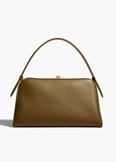 Cate Bag in Olive Leather Structured Top, Fall Handbags, Leather Outerwear, Denim Shoes, Belt Accessories, Boot Pumps, Oliver Peoples, Pumps Flat, Fall Shopping