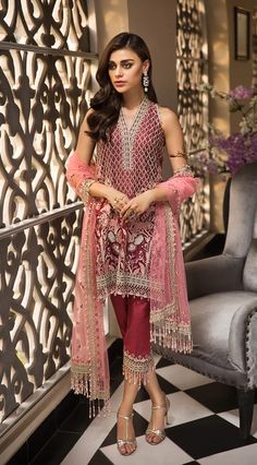 Latest Pakistani designer dresses in beautiful colors with stunning embroidery work. Latest Pakistani designer dress available in USA with fast delivery Semi-stitched Embellished Embroidered Dress For Festivals, Embellished Embroidered Dress For Eid Designer Wear, Embellished Semi-stitched Embroidered Dress For Festivals, Embroidered Dress For Wedding Diwali, Embroidered Embellished Dress For Wedding And Diwali, Festive Party Dress With Intricate Embroidery, Festive Embroidered Party Dress, Anarkali Embroidered Georgette Dress With Dabka Work, Designer Semi-stitched Embroidered Dress With Dabka Work