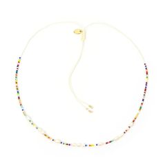 The Priscilla Gold and Pearl Choker by Arms of Eve Multicolor Adjustable Necklace For Beach, Multicolor Adjustable Beaded Necklace, Budget Friendly Gift, Clip On Charms, St Petersburg Fl, Jewelry Brands, Shop Jewelry, Cute Charms, Pearl Choker