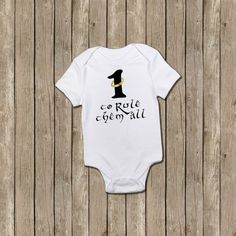 First Birthday Bodysuit Baby Gift for Lord of the Rings Fan - Etsy Funny Baby Shirts, First Birthday Shirts, Birthday Planning, Cake Smash Outfit, Birthday Cake Smash, First Birthday Photos, First Birthday Gifts, First Birthday Cakes, Baby Shirts