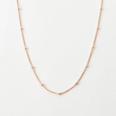 An essential chain with a texture that makes layering easy. Looks great with other pieces, or as an everyday staple on its own. Simple Jewelry With Delicate Link Chain, Delicate Satellite Chain Necklace For Everyday, Trendy Satellite Chain Jewelry For Everyday, Classic Satellite Chain Necklace, Trendy Everyday Jewelry With Satellite Chain, Simple Necklace With Delicate Chain For Layering, Simple Delicate Chain Necklace For Layering, Minimalist Satellite Chain Necklace For Layering, Minimalist Station Necklace With Delicate Chain For Layering