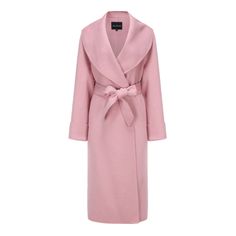 Cozy up during the chilliest seasons of the year in the beautiful Emmeline Coat.This posh number features a wide-edge lapel design that gives it an English look and feel. It includes three functional buckles that can allow you to wrap it up or dress it down. Angel Delight, Pink Coat, Wool Blend Coat, Looks Chic, The Angel, Faux Fur Collar, Fashion Editor, Who What Wear, Business Women