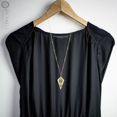 "Large geometric rhombus, the perfect to add a ★spark★ to your outfit every day. So simple so beautiful. ♥WANT TO MAKE IT PERSONAL? ♥ Add a charm letter to your necklace - Add this item: https://www.etsy.com/il-en/listing/687931684 ★ Comes in our signature gift box, ready for gift giving. ★ Available in Silver [Sterling silver chain & silver plated pendant] ★ Available in Gold [18k Gold filled chain & gold plated brass pendant] ★ Pendant size is 2\"x1\" (45x20mm). ★ Handmade ★For more di Elegant Gold Triangle Necklace, Elegant Geometric Necklace For Everyday Wear, Elegant Geometric Necklace For Everyday, Elegant Everyday Geometric Necklace, Diamond-shaped Gold Necklaces For Gifts, Minimalist Diamond-shaped Necklace For Gift, Gold Diamond-cut Diamond-shaped Necklace, Elegant Triangle Necklace For Gifts, Gold Diamond Cut Necklace