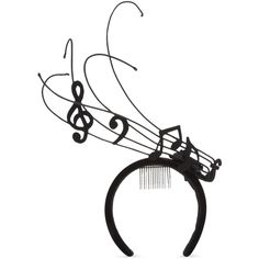 STEPHEN JONES Musical Note headband (€450) ❤ liked on Polyvore featuring accessories, hair accessories, hair band headband, head wrap hair accessories, hair band accessories, flower hair accessories and head wrap headbands Piano Wig, Themed Costume Accessories: Ears Headband, Novelty Festival Headband, Music Note Hair Clip, Velvet Hairband, Headband Velvet, Music Inspired Fashion, Music Dress, Music Hat