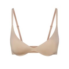 Boost Your Bust And Maximize Your Cleavage In This Comfortable, Wireless Plunge Super Push-Up Bra That Adds One Cup Size And Provides A Supportive Lift. Features Fully Adjustable Straps, Foam Pads, Wide Microfiber Wings For Smoothing, A Tonal Silicone Skims Logo At The Front Wing, And A Hook And Eye Back Closure. Fits True To Size. Sand In Color. Size 30d #11 30d Bra, Super Push Up, Casual Summer Tops, Xmas Ideas, Wireless Bra, Christmas 2024, Cup Size, Underwire Bra, Push Up Bra