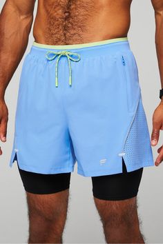 The Kadence Short Lined 5in FL2 blue male Activewear >> Mens >> Bottom >> Shorts >> Lined Shorts regular Running 4-Way Stretch/Breathable/Lightweight/Lined/Moisture-Wicking/Reflective Malibu Blue, Running Short, Active Shorts, Mens Activewear, Running Shorts, Mens Bottom, Sport Outfits, Moisture Wicking, Active Wear