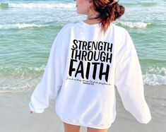 Your Shop - Manage Listings - Etsy Church Aesthetic, Christian Sweatshirt, Sweatshirt Designs, Bible Verse, Women's Style, Unisex Sweatshirt, Aesthetic Clothes, Crewneck Sweatshirt, Crew Neck Sweatshirt