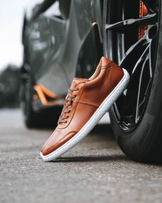 We loved getting the chance to shoot our best-selling Avenue driving sneaker with some of our favorite cars - like the McLaren 600LT! Mclaren 600lt, Tire Tread, Leather Brogues, Driving Shoes, Top Grain Leather, Vans Old Skool Sneaker, Luxury Lifestyle, Shoe Collection, Vans Sneaker