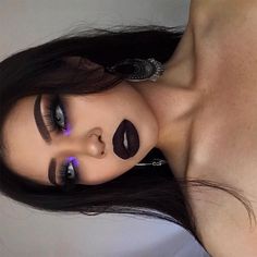 Lila Make-up, Rosa Make-up, Christmas Makeup Ideas, Halloween Make-up Looks, Kendall Jenner Makeup, Make Up Designs, Makeup Christmas