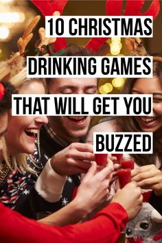 some people are celebrating christmas and drinking games