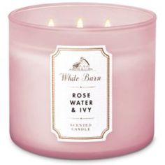 What It Smells Like: A Fresh-Cut Rose Bouquet. What It Does: Delivers An Amazing, Room-Filling Fragrance Experience. Brand Bath & Body Works Color Rose,White Product Dimensions 4"W X 3.5"H Burn Time: Approximately 25-45 Hours Item Weight 1.6 Pounds Scent Rose Water & Ivy 2021 Core Scent New Rose Water And Ivy, Fresh Cut Roses, White Barn, 3 Wick Candles, Birthday Wishlist, White Candles, Rose Water, Christmas Wishlist, Scented Candle