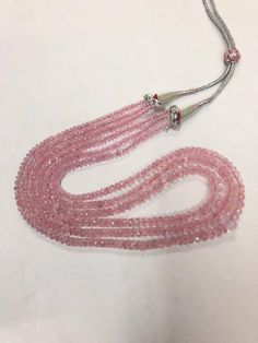 Morganite Faceted Rondelle Beads NecklaceStone :  MorganiteLength : 19-21 inchesQuantity  : 3 Strands NecklaceSize : 4-7.5 mmWeight : 312 cartsFaceted/Plain : Faceted Pink Faceted Round Bead Necklaces, Pink Faceted Round Beaded Necklaces, Faceted Pink Beaded Necklaces, Crystal Faceted Beads For Jewelry Making, Wedding Beaded Necklace With Faceted Oval Beads, Wedding Oval Beaded Necklaces With Faceted Beads, Wedding Oval Faceted Beaded Necklaces, Rondelle Necklace With Faceted Beads For Wedding, Round Crystal Beaded Necklaces With Faceted Beads