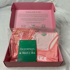 New In Box Ivy Storehouse Aka Chain-Link Active Legging/Tank Set Size L In Original Box & Packaging, Never Opened Or Worn. Alpha Kappa Alpha Sorority Aka Apparel, Aka Sorority Gifts, Aka Sorority, Alpha Kappa Alpha Sorority, Alpha Kappa Alpha, Sorority Gifts, Active Leggings, Box Packaging, Sorority