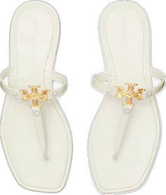 Black Tory Burch Sandals, Gold Espadrilles, Tory Burch Flip Flops, Miller Sandal, Tory Burch Sandals, Leather Thong Sandals, Black Leather Sandals, Jelly Sandals, Footwear Design Women