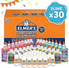 the elmer's jumbo slime kit is on sale for $ 30