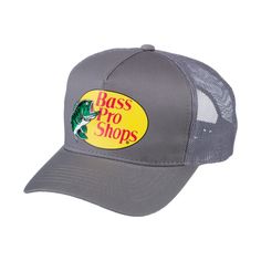 The original air-conditioned cap for the outdoor adventurer! This Bass Pro Shops� Mesh Trucker Cap will keep you cool and comfortable whether you're fishing, boating, mowing the lawn, or just relaxing! Made from 100% polyester with a mesh back for breathability, this fishing hat features a screen-printed Bass Pro Shops logo on the front and is a sharp-looking addition to your hat collection. Imported.    100% polyester;    Cool and comfortable design ;    Mesh back for better breathability;    S Bass Pro Shop Hat, Mowing The Lawn, Bass Pro Shop, Mens Trucker Hat, Outdoor Cap, Fishing Hat, Casual Belt, Mesh Cap, Kurt Geiger