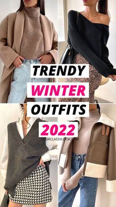 Affordable Winter Outfits, Trendy Winter Outfits, Cozy Winter Fashion, Chic Outerwear, Trendy Outerwear, Winter Outfits Warm