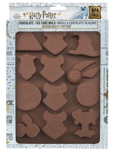 harry potter chocolate moulder molding set with mickey mouse and hogwarts