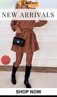 Button Layer Ruffles Long Sleeve Mini Dress Ruffle Long Sleeve, The Button, Color Pick, Long Sleeve Mini, Long Sleeve Mini Dress, Fashion Games, Ruffles, Shop Now, Mini Dress