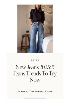 New Jeans 2025: 5 Jeans Trends To Try Now Stay ahead of the fashion curve with the hottest denim styles for 2025! From wide-leg silhouettes to vintage-inspired washes, these trends blend comfort and style seamlessly. Explore unique cuts and versatile designs perfect for any wardrobe refresh this season. Find your new favorite pair and elevate your look effortlessly! Elevate Your Look