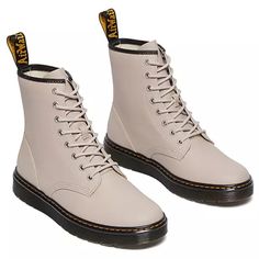 Dr. Martens Zavala Leather Combat Boots Lace Up Taupe Tan Womens Various Sz Nwt New W/O Box 9/24 Womens Leather Combat Boots, Vintage Combat Boots, Shoes Dr Martens, Dr Martens Womens, Leather Combat Boots, Womens Combat Boots, Dr Martens Boots, Combat Boot, Dr Martens Shoes