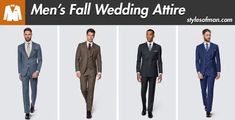 Cocktail Attire for Men: Dress Code Guide and Do's & Don'ts • Styles of Man Cocktail Outfit For Men, Wedding Clothes For Men, What Is Cocktail Attire, Fall Wedding Attire, Wardrobe Men, Fall Wedding Outfits