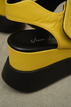 Heel height 2.8in Genuine Leather Lining - Genuine Leather Introducing the "Cample Platforms" - the perfect summer shoe for any woman who wants to stay comfortable and stylish. Designed with an everyday look by Anna Lucci, these sandals are crafted with 100% genuine leather for a high-quality and luxurious feel. The "Cample Platforms" feature a leather insole that molds to your feet, providing unbeatable comfort that lasts all day long.