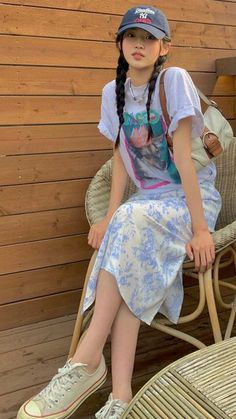 Cute Korean Girl Outfits, Korean Girl Outfits, Girl Outfits Ideas, Korean Outfit Ideas, Best Dress, Fashion Guide, Summer Fashion Outfits, Latest Outfits