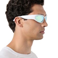 Low-riding sunnies with wrap-around coverage. Side Out shades include a TR90 lightweight frame and protective nylon polarized lenses. Totally functional and absolutely fashionable, the new Side Out shades can go from the runway to the racetrack in 2.5 seconds. Futuristic Sunglasses For Summer Outdoor, White Polycarbonate Sunglasses For Summer, White Polycarbonate Shield Sunglasses For Summer, White Polarized Cat Eye Shield Sunglasses, Functional Anti-reflective Shield Sunglasses For Summer, Modern Polarized Cycling Sunglasses, Modern Polarized Sunglasses For Cycling, Futuristic Polarized Sunglasses For Outdoor Use, White Cat Eye Shield Sunglasses With Polarized Lenses