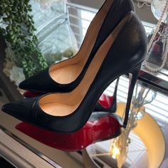 In Excellent Used Condition. Worn About Three Times. 120mm Heel Louboutin So Kate, Christian Louboutin So Kate, So Kate, Heels Platform, Louboutin Heels, Louboutin Shoes, Heel Shoes, Christian Louboutin Shoes, Shoes Women Heels