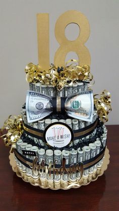 Tort Special, Money Birthday, Birthday Money, Birthday Gifts For Teens, 18th Birthday Gifts