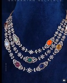 Colour Stone, Gold Jewellery Design Necklaces, Blouse Design Models, Jewelry Design Necklace, Kundan Jewellery, Gold Jewellery Design, Blouse Design