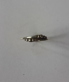 Sterling silver ring. Would make a great pinky ring. Size 5 3/4. Designed and handcrafted by Richelle Leigh using the lost wax casting process.  Free shipping US. *Will resize no charge. Message size at time of purchase. Please allow an extra day to ship. https://www.etsy.com/shop/RichelleJewelry More rings here: https://www.etsy.com/shop/RichelleJewelry?ref=condensed_trust_header_title_sold&section_id=14854225 Ring Casting, Silver Pinky Ring, Minimalist Silver Ring, Vintage Silver Jewelry, Moonstone Ring Sterling Silver, Harrisburg Pa, Jewelry Accessories Ideas, Free Market, Silver Stacking Rings