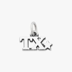 "TX" Charm in Sterling Silver | James Avery James Avery Charm Bracelet, James Avery Bracelet, James Avery Charms, James Avery Jewelry, Unique Jewelry Gifts, Gifts For Your Sister, Mini Charm, James Avery, Love Charms