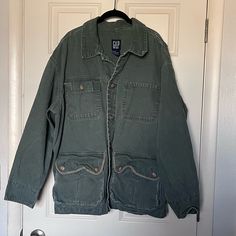 Vintage Men’s Cargo Jacket From Gap. Has Some Light Wear But Is In Overall Good Condition. Pretty Heavy. Feel Free To Ask Any Questions Or Make An Offer Cargo Jacket, Gap Jacket, Gap Jackets, Vintage Men, Gap, Mens Jackets, Overalls, Jackets & Coats, Man Shop