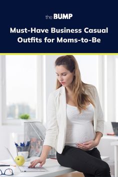 We’re guessing sweatpants aren’t in your company’s dress code. Here’s our picks for maternity workwear to help you stay comfy and look chic at the office. Maternity Workwear, Maternity Work Wear, Maternity Work Clothes, Maternity Chic, 9 To 5, Chic Office, Work Clothes, Beautiful Ladies