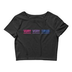 Trendy Short Sleeve Crop Top With Funny Text, Trendy Cropped T-shirt With Funny Text, Trendy Text Print Relaxed Fit Crop Top, Trendy Crew Neck Top For Pride, Trendy Relaxed Fit Crop Top With Text Print, Trendy Short Sleeve Pride Top, Pride Relaxed Fit Streetwear Tops, Trendy Short Sleeve Tops For Pride, Trendy Tops For Pride Streetwear