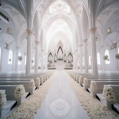 Keep it simple yet stylish with white wedding decorations that focus on clean lines and fresh blooms. #MinimalistBliss #WeddingSimplicity" Wedding Indoor, White Wedding Decorations, Traditional Wedding Decor, Invitation Calligraphy, Fall Wedding Decorations, Indoor Wedding, Church Wedding, Guest List