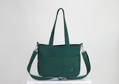 $  Green canvas purse double strap front pocket college daily use bag washable shoulder crossbody everyday use school bag minimalist travel bag by hippirhino         #universitylife  #women  #bag  #girl  #Diaperbag  #Women  #Purse  #universitylife  #washable Versatile Green Bags With Pockets, Green Everyday Satchel With Pockets, Versatile Green Canvas Satchel Bag, Green Satchel With Adjustable Handle For Everyday, Green Shoulder Satchel With Pockets, Versatile Green Satchel Canvas Bag, Green Shoulder Bag With Adjustable Handle For Everyday Use, Green Canvas Shoulder Bag With Double Handle, Green Crossbody Canvas Bag With Removable Pouch