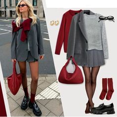 Paolo Masi Red Woven Flower Bag Hobo Fashion Winter Outfits, Winter Fashion Outfits Casual, Classy Work Outfits, Trendy Fall Outfits, Flower Bag, Mode Inspo, Fashion Winter, Trend Fashion, Outfit Inspo Fall