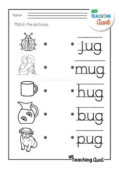 the worksheet for teaching with pictures