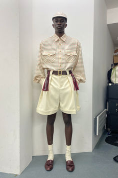 Suit Shorts Outfit, Belt Outfit Men, Ss Daley, S S Daley, Harry Lambert, Pre Shoot, Wool Shorts, Suit Shorts, High Fashion Men