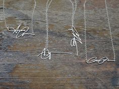 Brevity Signature Necklace Francesca Eastwood, Birthday Present For Husband, I Love My Hubby, Handwriting Necklace, Custom Signature, Clean Sterling Silver, Signature Necklace, Christmas Gifts For Husband, Shay Mitchell